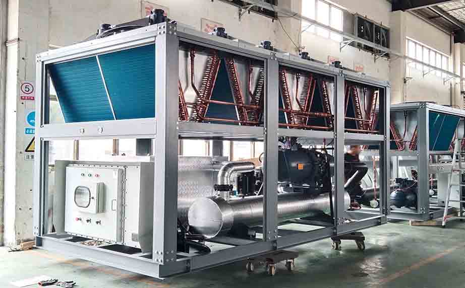 風(fēng)冷鹽水低溫冷凍機(jī)組