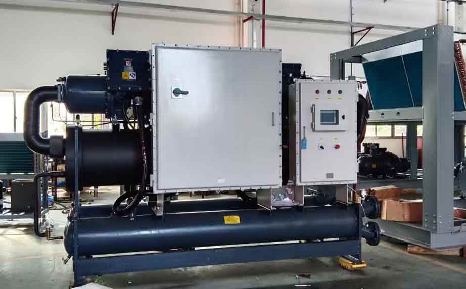 中溫雙機(jī)頭螺桿機(jī)組